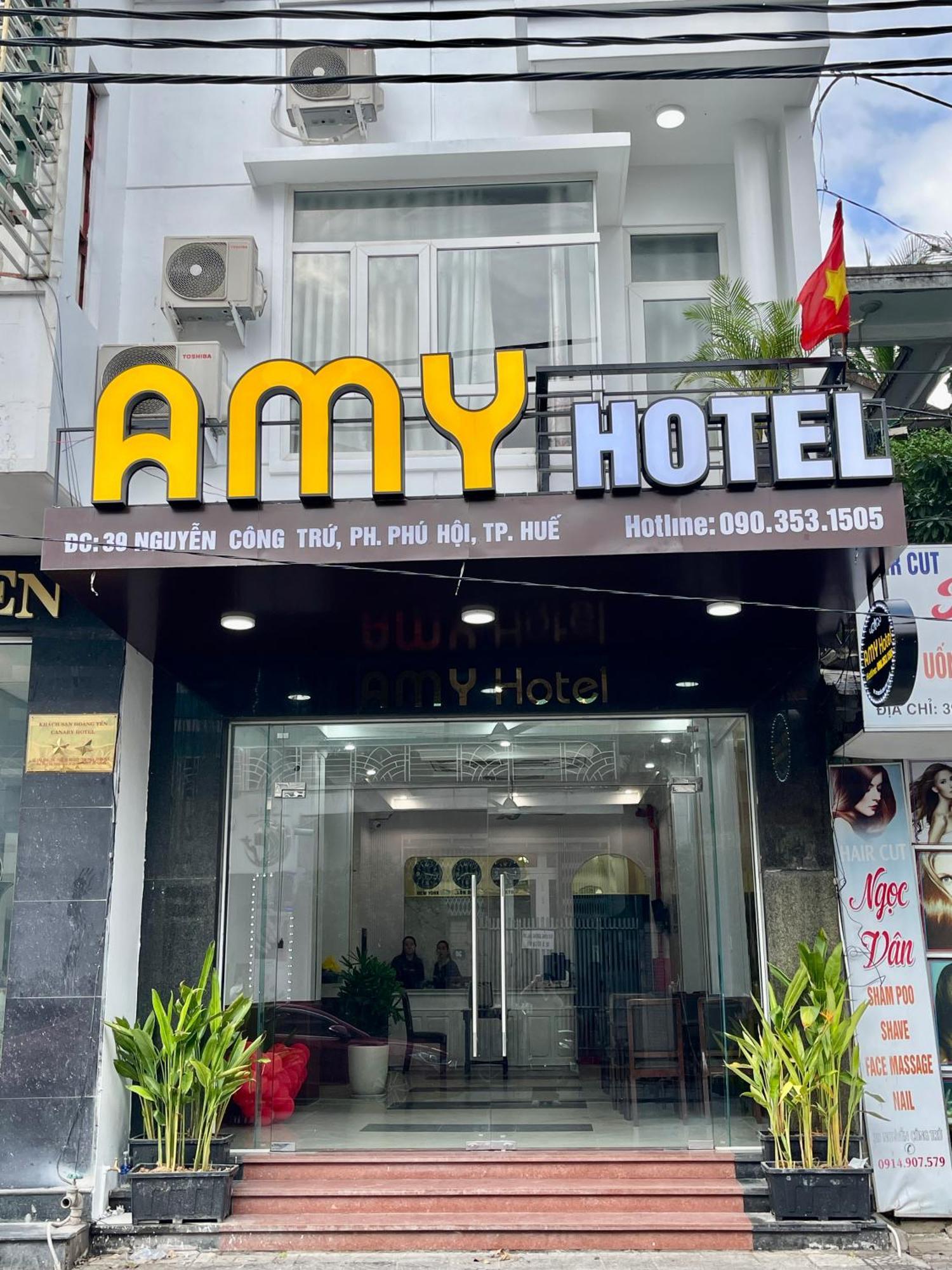 Amy Hotel Hue Eksteriør bilde